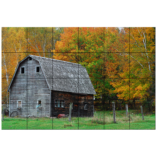 "Old Farm in Fall" Krosting